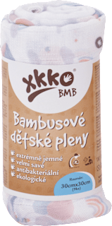 Bambusové plienky 30x30 cm - Sky Whale xkko