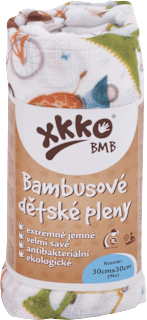 Bambusové plienky 30x30 cm - ZOO on the Road MIX xkko