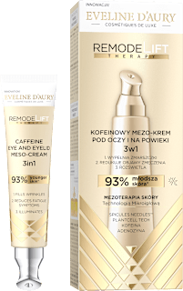 Kofeinowy mezo-krem pod oczy i na powieki 3w1 d’Aury EVELINE COSMETICS