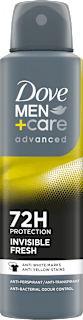 advanced INVISIBLE FRESH anti-perspirant sprej Dove MEN+CARE