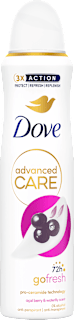 advanced CARE go fresh acai berries & waterlilly antiperspirant dezodorans u spreju Dove