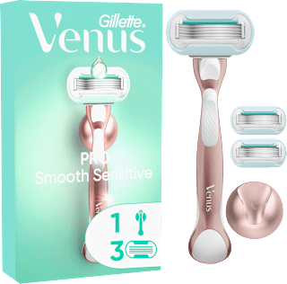 Rasierer, Pro Smooth Sensitive Vorteilspack Gillette Venus