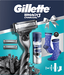 Mach3 Charcoal dárková sada Gillette