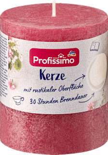 Rustik sveća Bordo 80 x 68 mm Profissimo