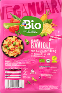Ravioli vegani cu umplutură bolognese dmBio