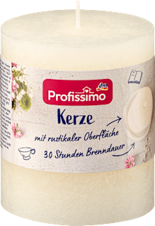 Rustična sveća slonova kost 80/68 Profissimo