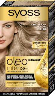 Boja za kosu,  8-68- peščano plava syoss Oleo Intense