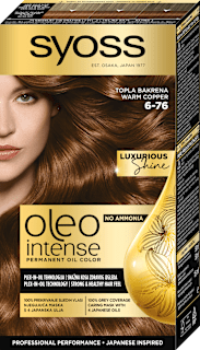 Boja za kosu - 6-76 toplo bakarna  syoss Oleo Intense