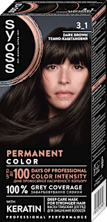 Boja za kosu - 3-1 Tamnosmeđa syoss