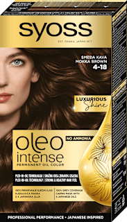 Boja za kosu - 4-18 moka smeđa syoss Oleo Intense