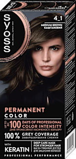 Boja za kosu - 4-1  Srednje braon syoss