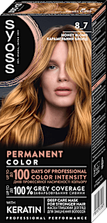 Boja za kosu - 8-7 Med plava syoss