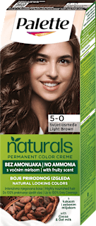 Natural Color boja za kosu-  5-0  svetlo smeđa    Palette naturals COLOR CREME