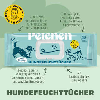 Feuchttücher für Hunde Petchen