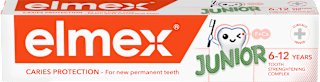 Zobna pasta Junior, 6-12 let elmex