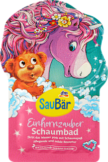 Schaumbad Einhornzauber SauBär