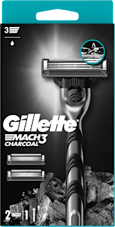 Pánsky holiaci strojček Charcoal + 1 náhradná hlavica Gillette