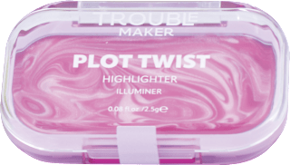 Krémový rozjasňovač Plot Twist - Spiralling Pink TROUBLE MAKER