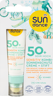 Sensitiv krema + stik za sunčanje, SPF 50+ SUNDANCE