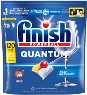 Detergent vase capsule quantum Lemon Finish