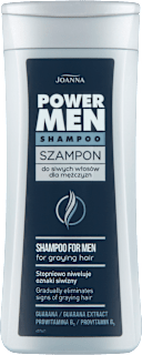 Szampon niwelujący siwiznę dla mężczyzn Power Men JOANNA