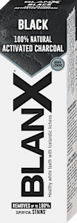 zubní pasta Black s aktivním uhlím Blanx