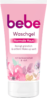 Waschgel und milder Make-up Entferner bebe