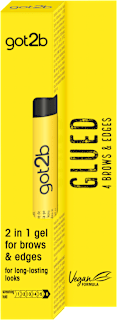 fixační gel na obočí Glued 4 Brows & Edges got2b