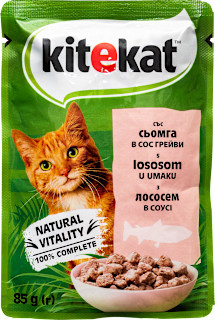 Hrana za mačke - losos u umaku  kitekat