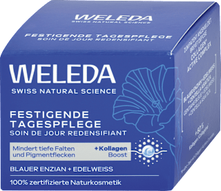 Prémiový liftingový denný krém Anti-Age s modrým horcom WELEDA