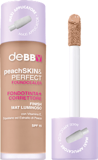 Fondotinta e correttore peachSKIN&PERFECT - n. 04 deBBY