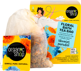 Vrecká do kúpeľa Kvetinový raj organic shop