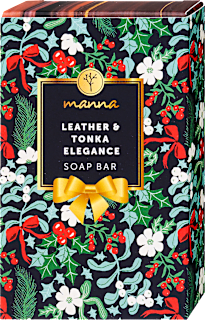 Luxusszappan Leather & Tonka Elegance Manna