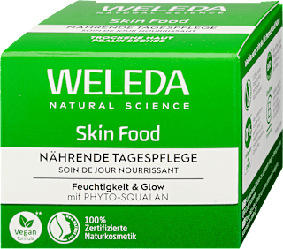 Tápláló nappali arckrém Skin Food WELEDA