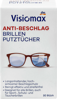 Anti-Beschlag Brillen-Putztücher Visiomax