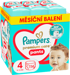 plenkové kalhotky, velikost 4 Pampers Premium Care