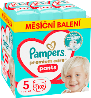 plenkové kalhotky, velikost 5 Pampers Premium Care