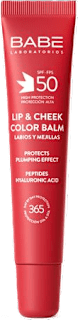Balzam za usne Lip & Cheek – Red, SPF 50 BABÉ