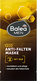 Maska za obraz proti gubam Q10 (2x8 ml) Balea MEN
