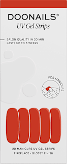 UV Nagelfolien Fireplace Doonails