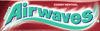 Kaugummi Cherry Menthol Airwaves