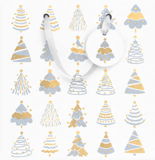 Geschenktasche Weihnachten Klein keine Marke