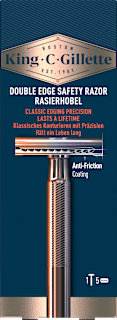 Rasierhobel, Double Edge King. C. Gillette