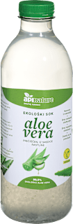 Ekološki sok aloe vera, prečiščen APINATURE