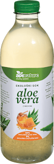 Ekološki sok aloe vera, prečiščen z medom APINATURE