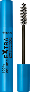 Mascara 100% volume EXTRA waterproof deBBY