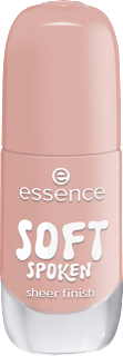 lak na nehty gelový SOFT SPOKEN 09 essence