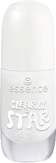 lak na nehty gelový CLEARLY a STAR 02 essence