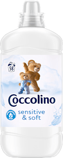 Balsam de rufe Sensitive 58 spălări Coccolino