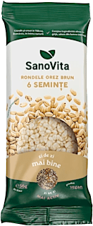 Rondele de orez brun Sanovita